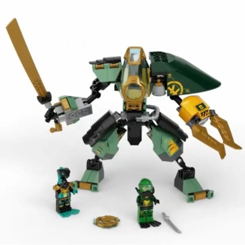 NEW RETIRED UNOPENED BOX LEGO NINJAGO Lloyd's Hydro Mech 71750 Building Kit